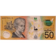 AUSTRALIA 2018 . FIFTY 50 DOLLAR BANKNOTE . LOWE/FRASER . REPEATER SERIAL